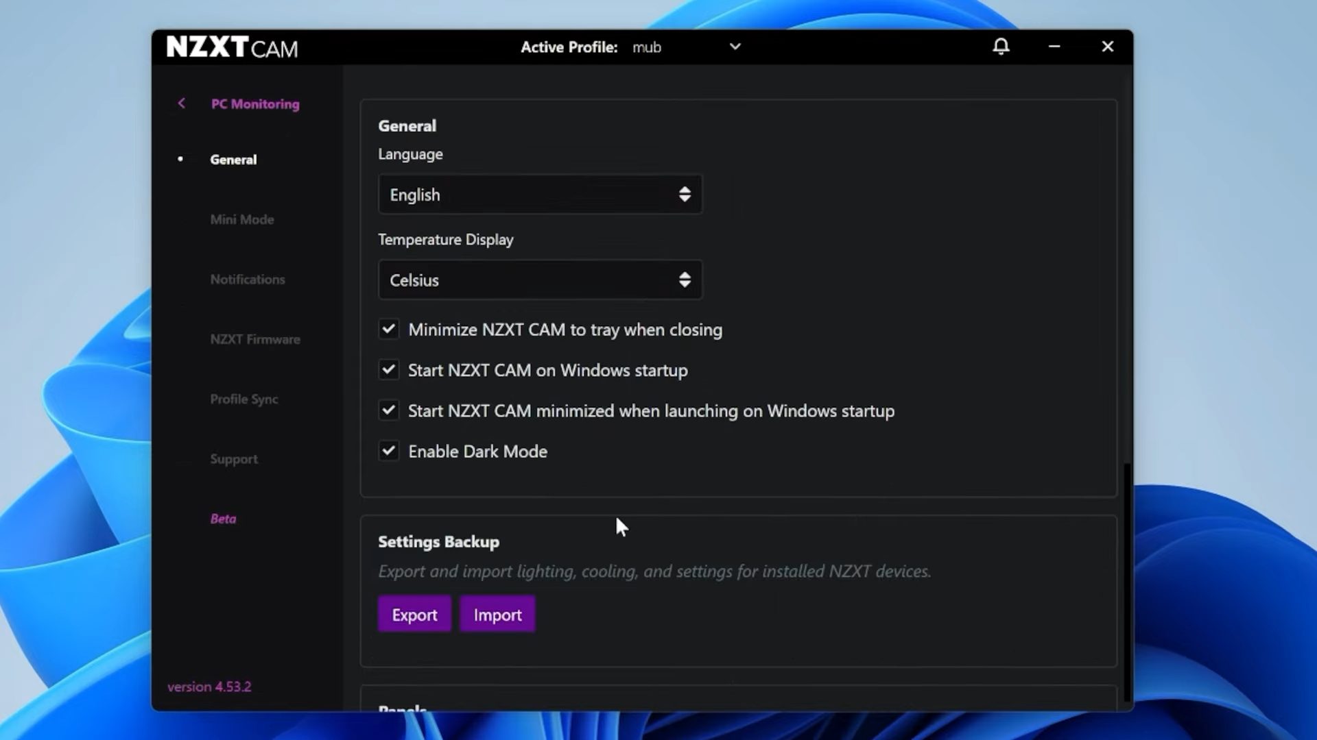 CAM for NZXT