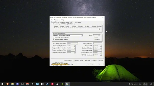 TCP Optimizer